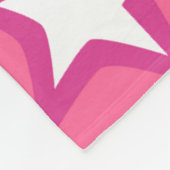 Polaire Ballerina blonde rose nom fille laine couverture d (Coin)