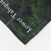 Polaire Basse couverture en toison des chutes de Tahquamen (Coin)