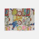 Polaire Bébé couverture poupée de chiffon (Devant (Horizontal))