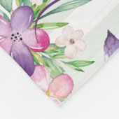 Polaire Bébé Fille Bébé Couverture bébé avec éléphant Flor (Coin)