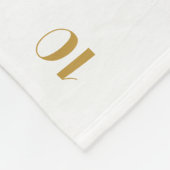 Polaire Bébé Fille Jalon mensuel couverture bébé (Coin)