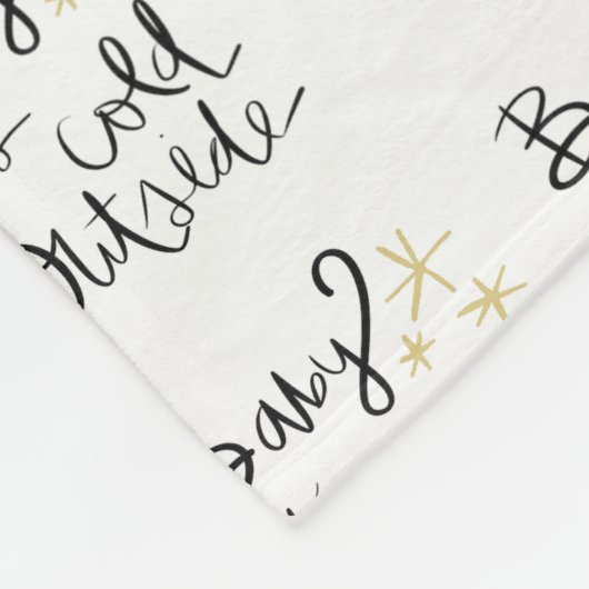 Polaire Bébé sa couverture extérieure froide d'ouatine (Coin)