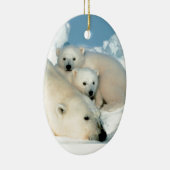 Polaire beer cub 1 keramisch ornament (Rechts)