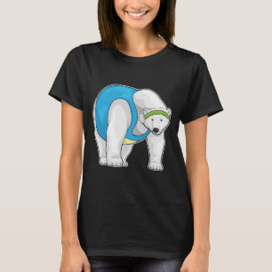 Polaire beer met fitness t-shirt