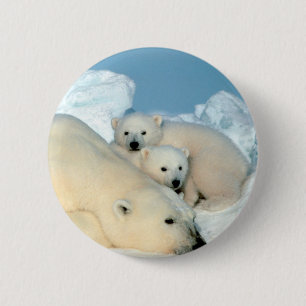 Polaire Beer Ronde Button 5,7 Cm