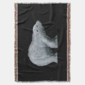 Polaire Beer Throw Blanket Deken (Voorkant Verticaal)