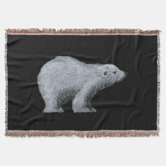 Polaire Beer Throw Blanket Deken (Voorkant)