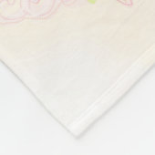 Polaire Belle couverture d'ouatine de ballerine (Coin)