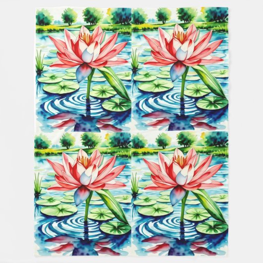 Polaire Belle couverture Lily (Devant)