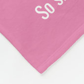 Polaire Bénédiction - Couverture en polaire, 60"x80" (Coin)