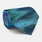 Polaire Beren en Arctische ijs met wilde Aurora Stropdas (Opgerold)