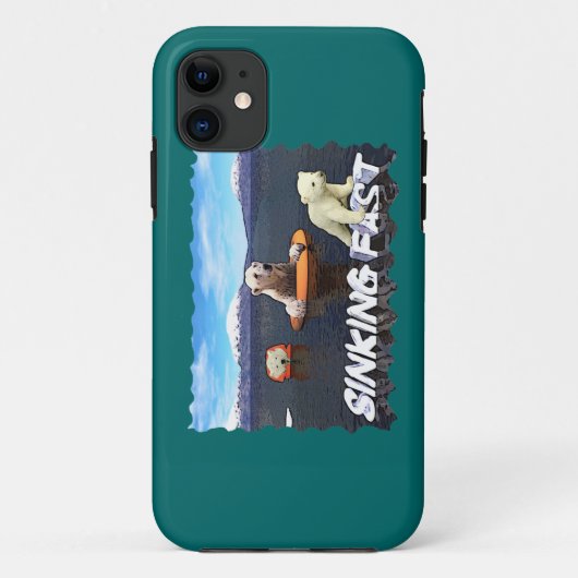 Polaire Beren - Snel zinken Case-Mate iPhone Case (Achterkant)