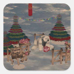 Polaire Beren stickers