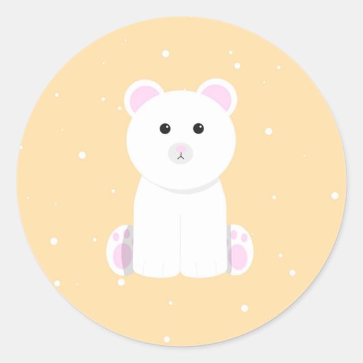 Polaire Beren stickers (Voorkant)