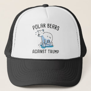 Polaire Beren tegen Trump Trucker Pet