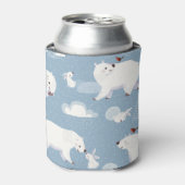 Polaire Beren Winter Blikjeskoeler (Blikje Voorkant)