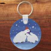 Polaire Beren Winter Holiday Sleutelhangers (Voorkant)