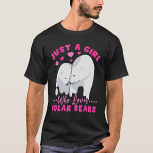 Polaire Beren zijn maar een meisje dat van Polar h T-shirt