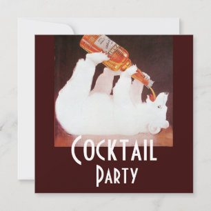 POLAIRE BIER COCKTAILPARTY ,wit bruin rood Kaart