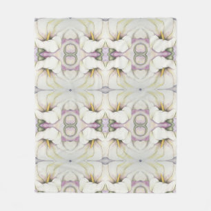 Polaire Blanche Couverture bébé Calla Lily