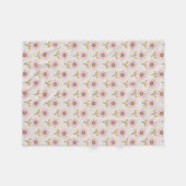 Polaire Boho Jeter la couverture avec le Motif folklorique (Devant (Horizontal))