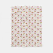 Polaire Boho Jeter la couverture avec le Motif folklorique (Devant)