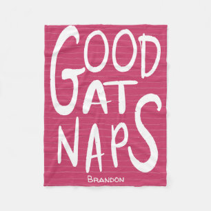 Polaire Bon Pour Les Naps - Couverture En Toison Rose Chau