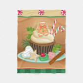 Polaire Bonbons pour la couverture de Noël (Devant)