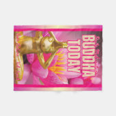 Polaire BuddhaTodayV3.pnk #1 Couverture en molleton de Bou (Devant (Horizontal))