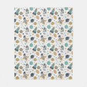 Polaire Cadeau de douche bébé garçon couverture Planètes & (Devant)