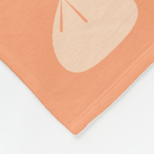 Polaire Cantaloupe d'Amour Dumpling Petite couverture en p