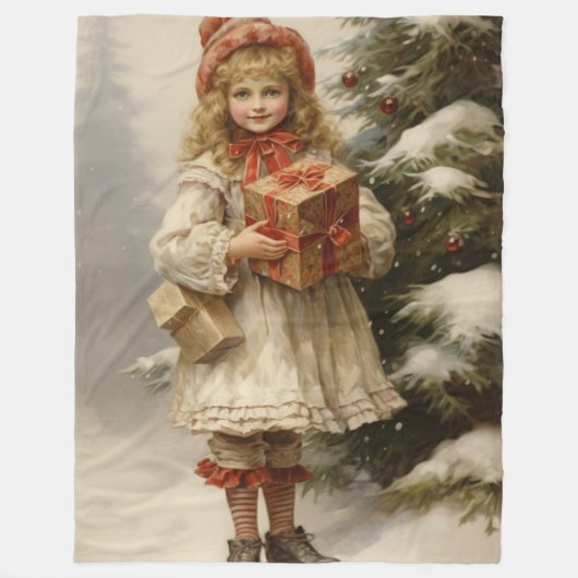 Polaire Charme chéri Couverture de Noël (Devant)