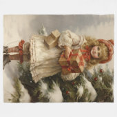 Polaire Charme chéri Couverture de Noël (Devant (Horizontal))