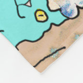 POLAIRE CHATS ! J'AIME DES CHATS ! COUVERTURE (Coin)