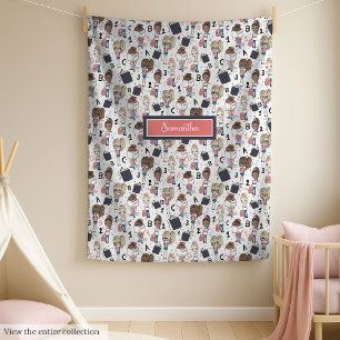 Polaire Chic couverture scolaire aux couleurs pastel pour