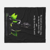 Polaire Citation de bouddha 2 toison couverture (Devant (Horizontal))