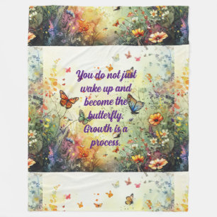 Polaire Citations positives du mantra papillon Couverture 