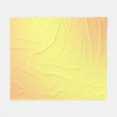Polaire Citron couleur texture orange, Couverture en molle (Devant (Horizontal))