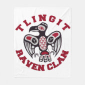 Polaire Clan de Raven de Tlingit 50"" couverture de (Devant)
