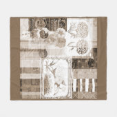 Polaire Conception d'annonces vintage - Couverture en pola (Devant (Horizontal))