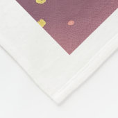 Polaire Conception d'art de pépinière Couverture pour bébé (Coin)