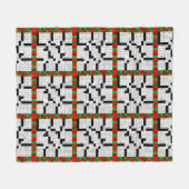 Polaire Conception de jeu de mots croisé sur la couverture (Devant (Horizontal))