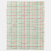 Polaire Cosy Pastel couverture de Noël pour la fête d'hive (Devant)