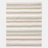 Polaire Couleurs neutres de la nature : Couverture à lance (Devant)