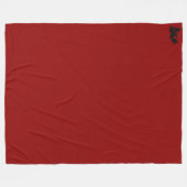 Polaire Couple rouge, couverture nocturne (Devant (Horizontal))