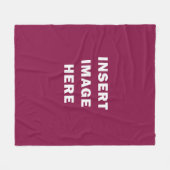 Polaire Coutume de do-it-yourself modèle de couverture (Devant (Horizontal))