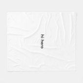 Polaire couverture (Devant (Horizontal))