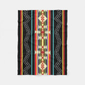 Polaire Couverture 1D Navajo Design (Devant)