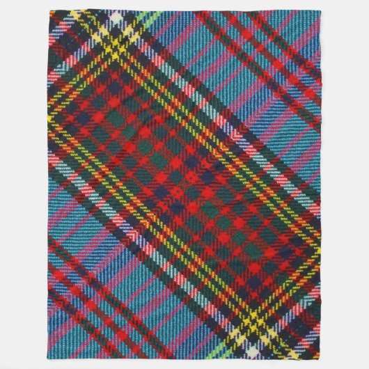 Polaire Couverture 2 d'ouatine de tartan d'Anderson (Devant)