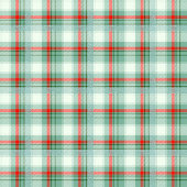 Polaire Couverture à carreaux Monogramme Rouge Vert Chic d